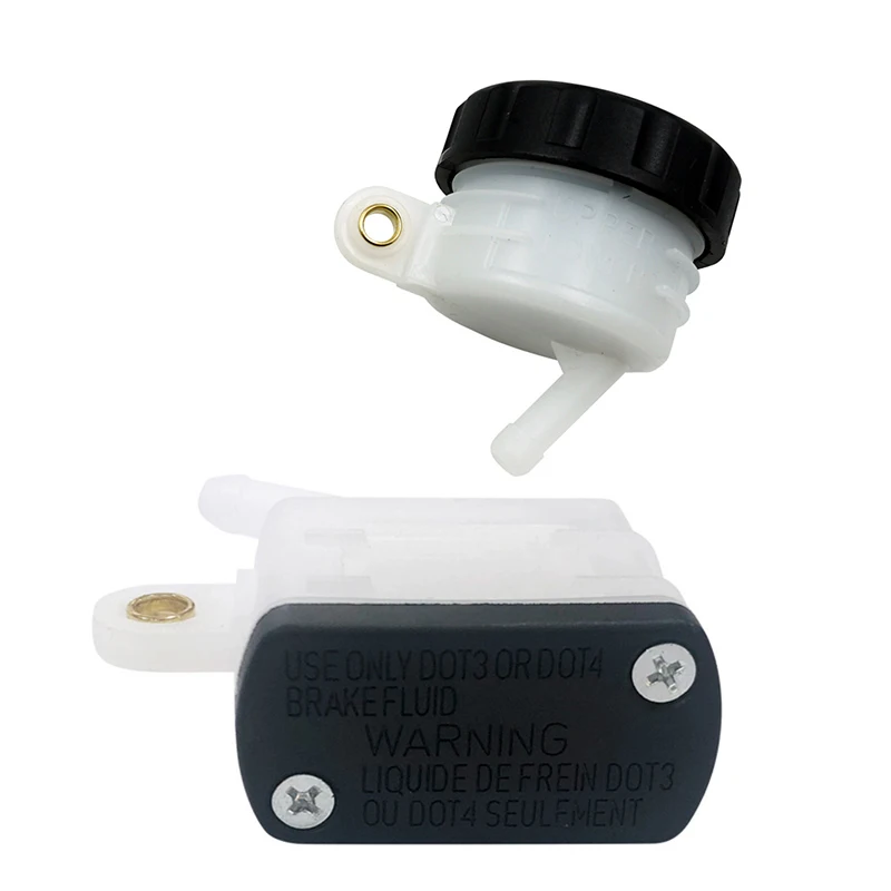 

1 PCS Universal Plastic Motorcycle Brake Fluid Reservoir Rear Master Cylinder Tank Oil Cup fit for Yamaha Honda Suzuki