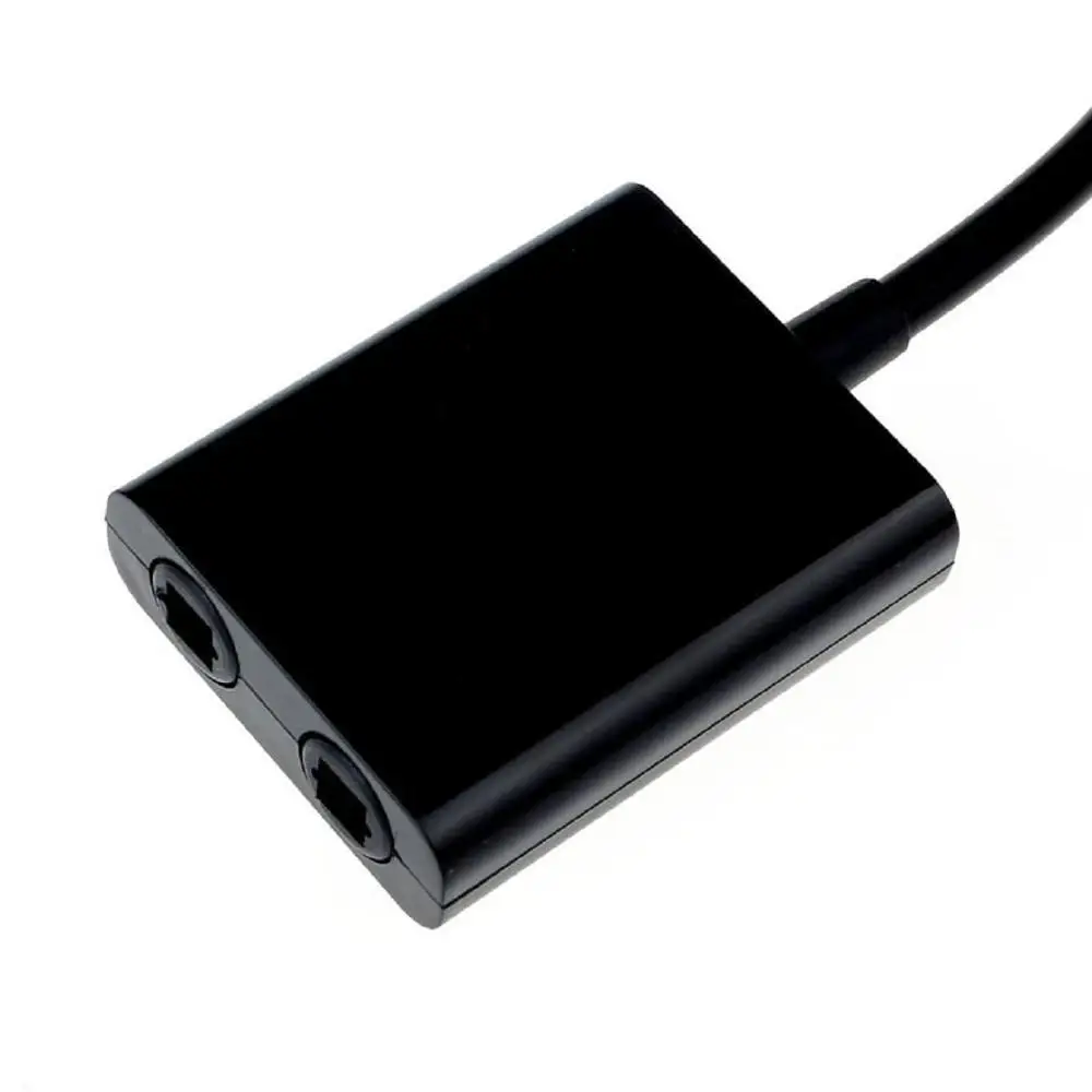 Цифровой оптический аудиоразветвитель SPDIF двухсторонний адаптер разделитель