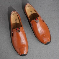 new 2021 mens shoes party formal luxurious brand non slip handmade trend high quality office business wear resistant fashion