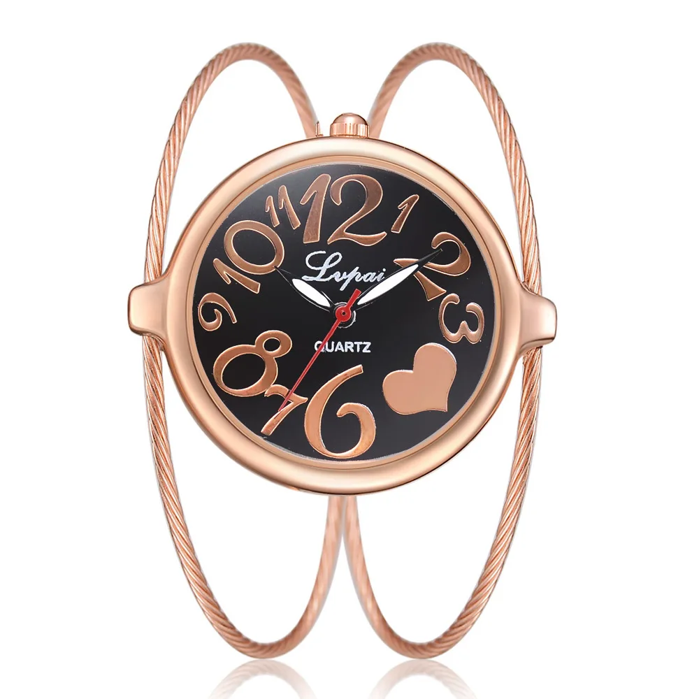 women watch 06 Lvpai Брендовые женские кварцевые часы-браслет, повседневные аналоговые наручные часы, женские часы, женские часы - Цвет: women watch 06