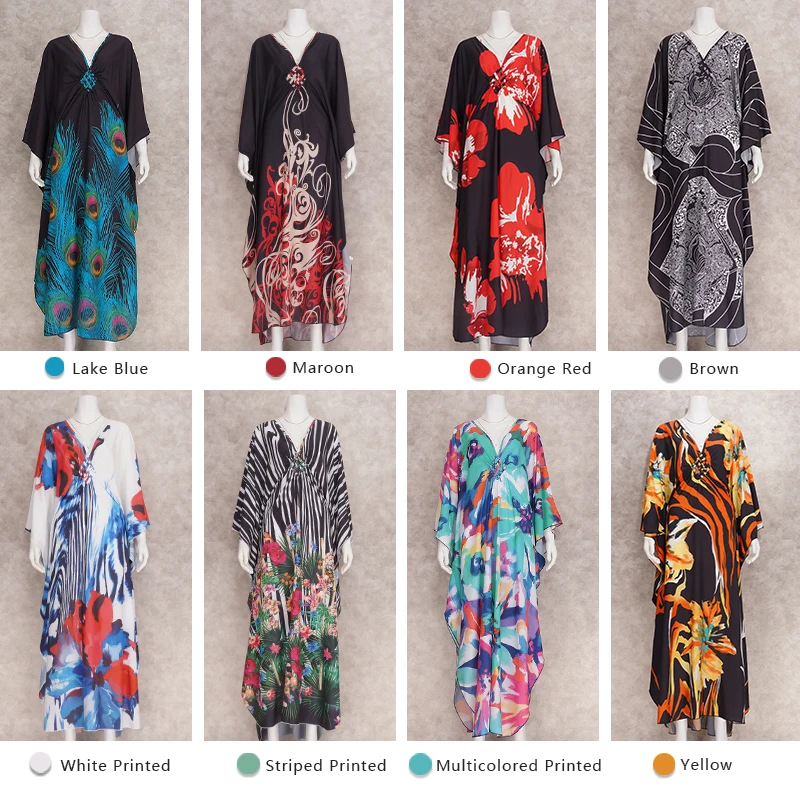 2021 накидки с принтом сексуальное летнее пляжное платье глубоким V-образным