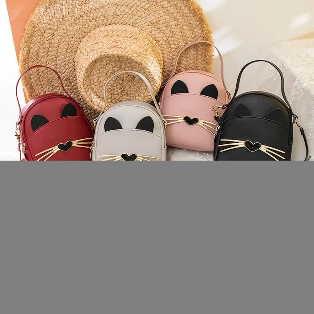 

Новые модные рюкзаки с нежной текстурой, Женская милая сумка-мессенджер через плечо с мультипликационным рисунком, маленький рюкзак из иск...