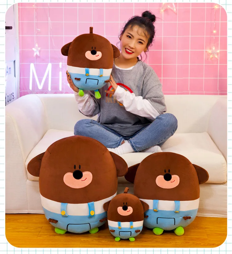 Эй Duggee плюшевые игрушки мягкие милые мягкие куклы для детей на день рождения Рождественский подарок 25 см/35 см