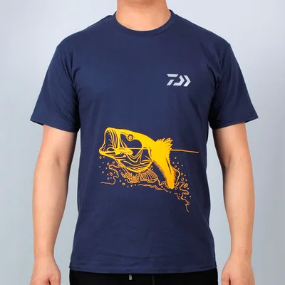

2021 DAIWA Fishing Clothing Uv Protection Moisture Wicking Breathable Short Sleeve Fishing Shirt Camisas Pesca No Logo XS-5xl