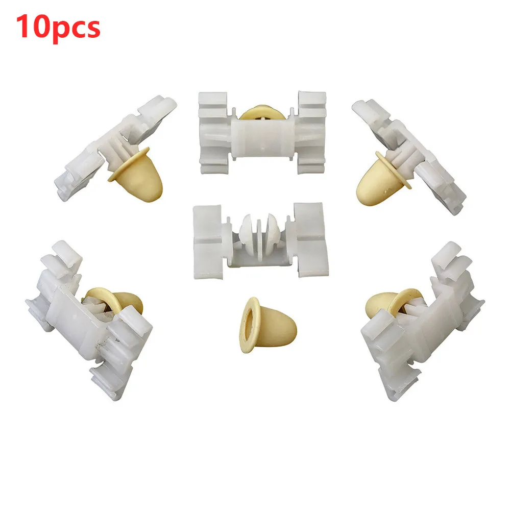 

10X Car Side Molding Clip Decorative Fixing Clips Washer Auto Retaining Fastener Clip For BMW E36 Interior Accessories