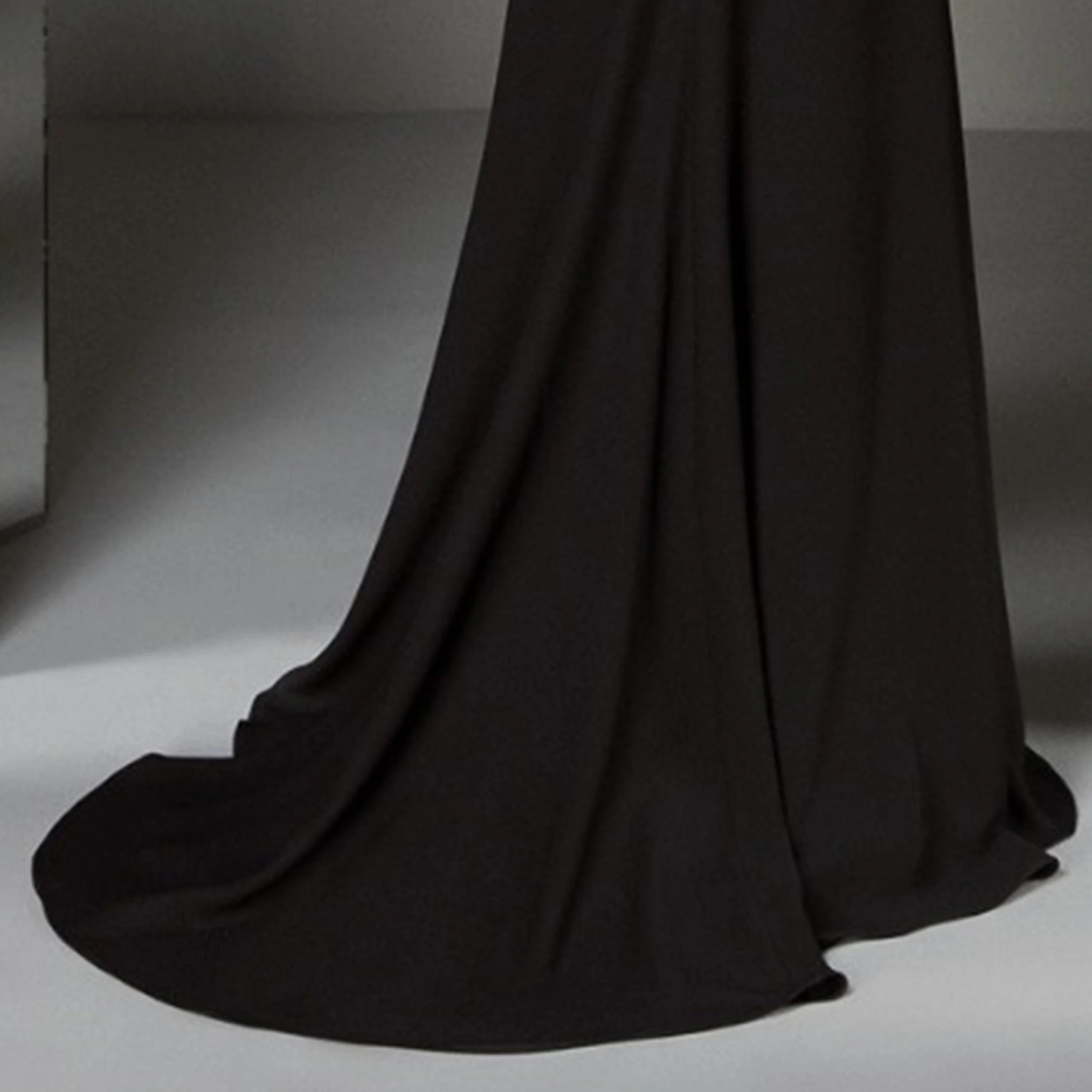 

Illusion High Neck Beading Mermaid Evening Dress Knitting Prom Party Dresses Formal Women Gown Dress For Robe And Wedding Party