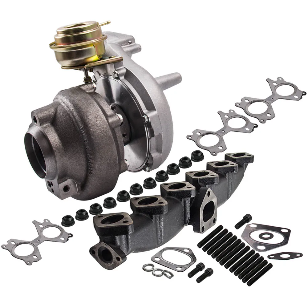 Выпускной коллектор и TTurbo для BMW e53 3.0D E53 160kw 753392-1 7791046M09 M57N турбокомпрессор