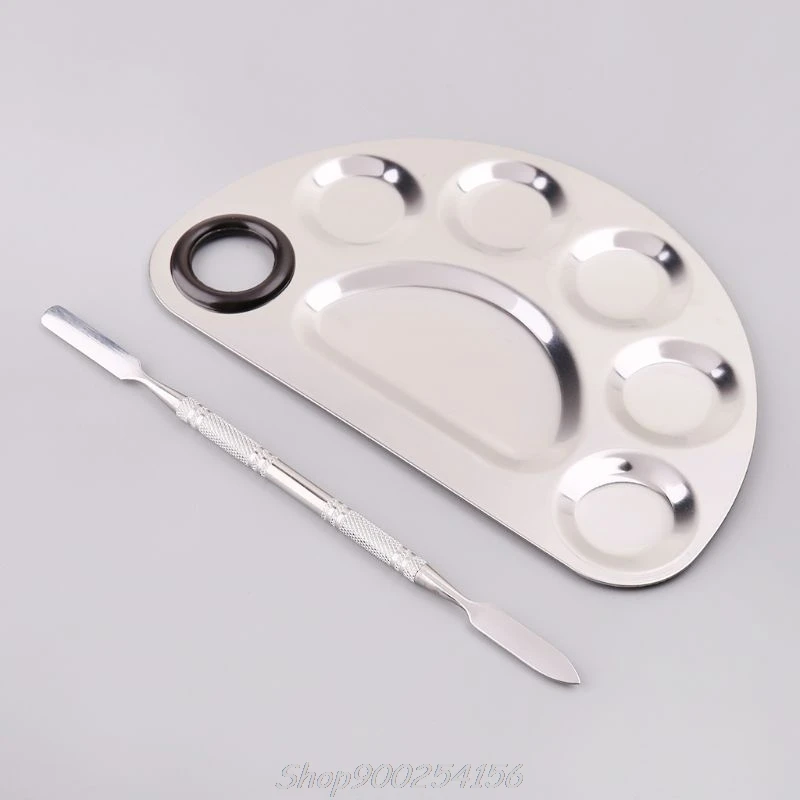 Лоток для краски из нержавеющей стали набор шпателей смесителей школьные