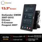 Автомобильный радиоприемник Ownice на Android для Mitsubishi Outlander CW0W 2007-2012 Citroen C-Crosser Peugeot 4007, автомобильный HDMI 1920*1080