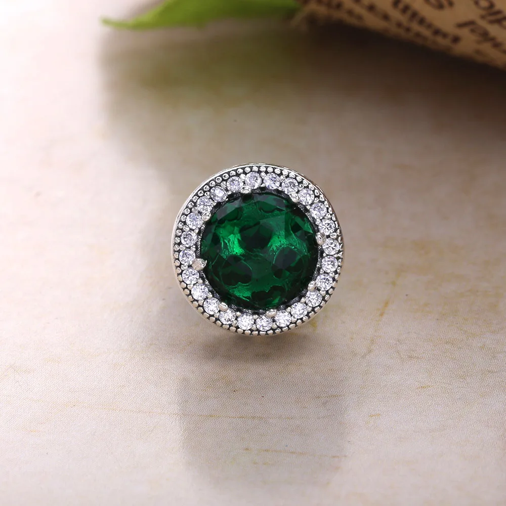 Moonmory подвеска в виде блестящего сердца с кристаллом и прозрачным кубическим