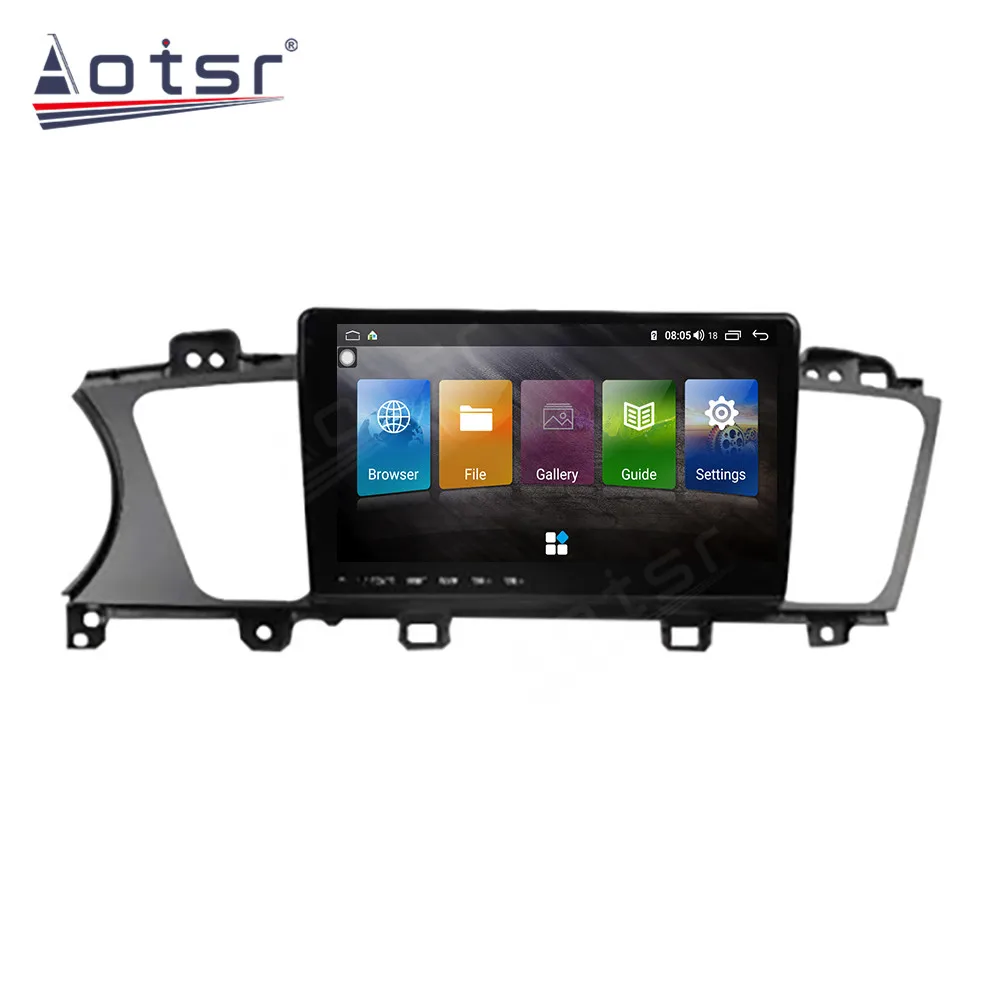 저렴한 기아 카덴자 (K7) 용 카 라디오 스테레오 GPS 내비게이션 멀티미디어 플레이어 안드로이드 10, 6 + 128GB, 2011 - 2012 2013 - 2017