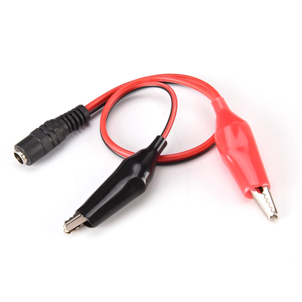 High Quality Crocodile Wire Male/female To Car Cigarette Lighter DC Voltage Jack Connector 2 Alligator Clip Power Cable | Обустройство