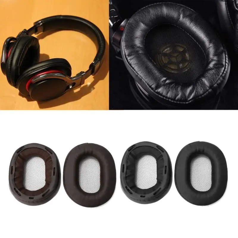 Сменные амбушюры подушка для SONY MDR-1R MK2 1RBT 1ADAC MDR-1A 1ABT протеиновая мягкая кожаная
