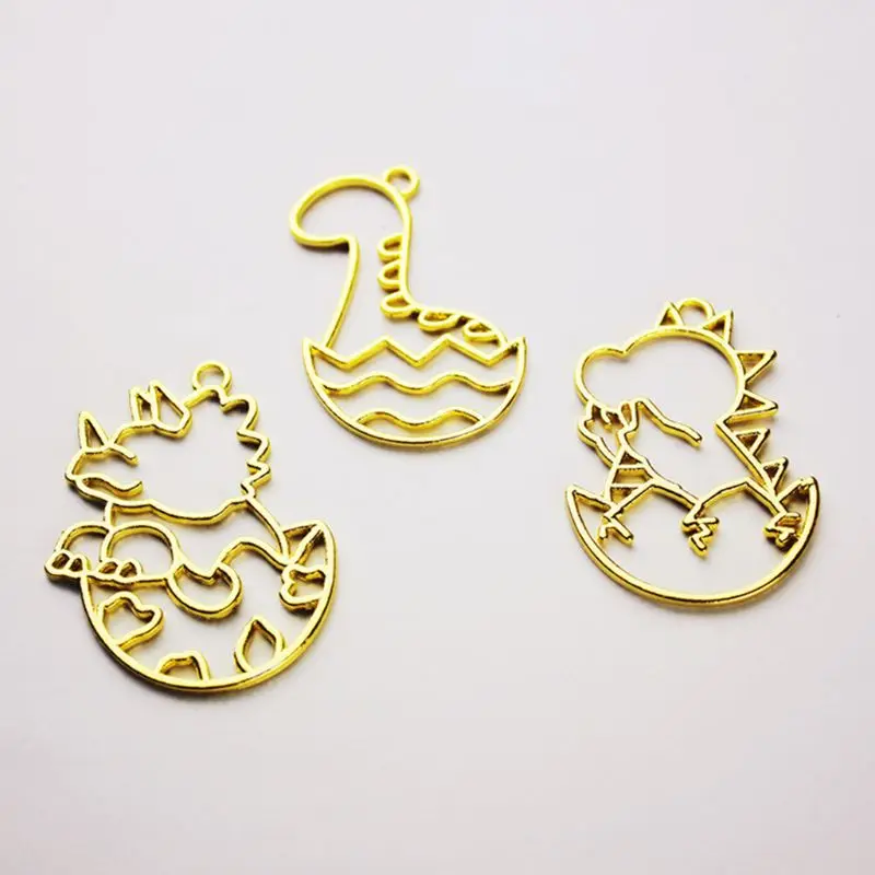 3 шт./компл. УФ пустая рама подвеска из эпоксидной смолы колье кайма аксессуары