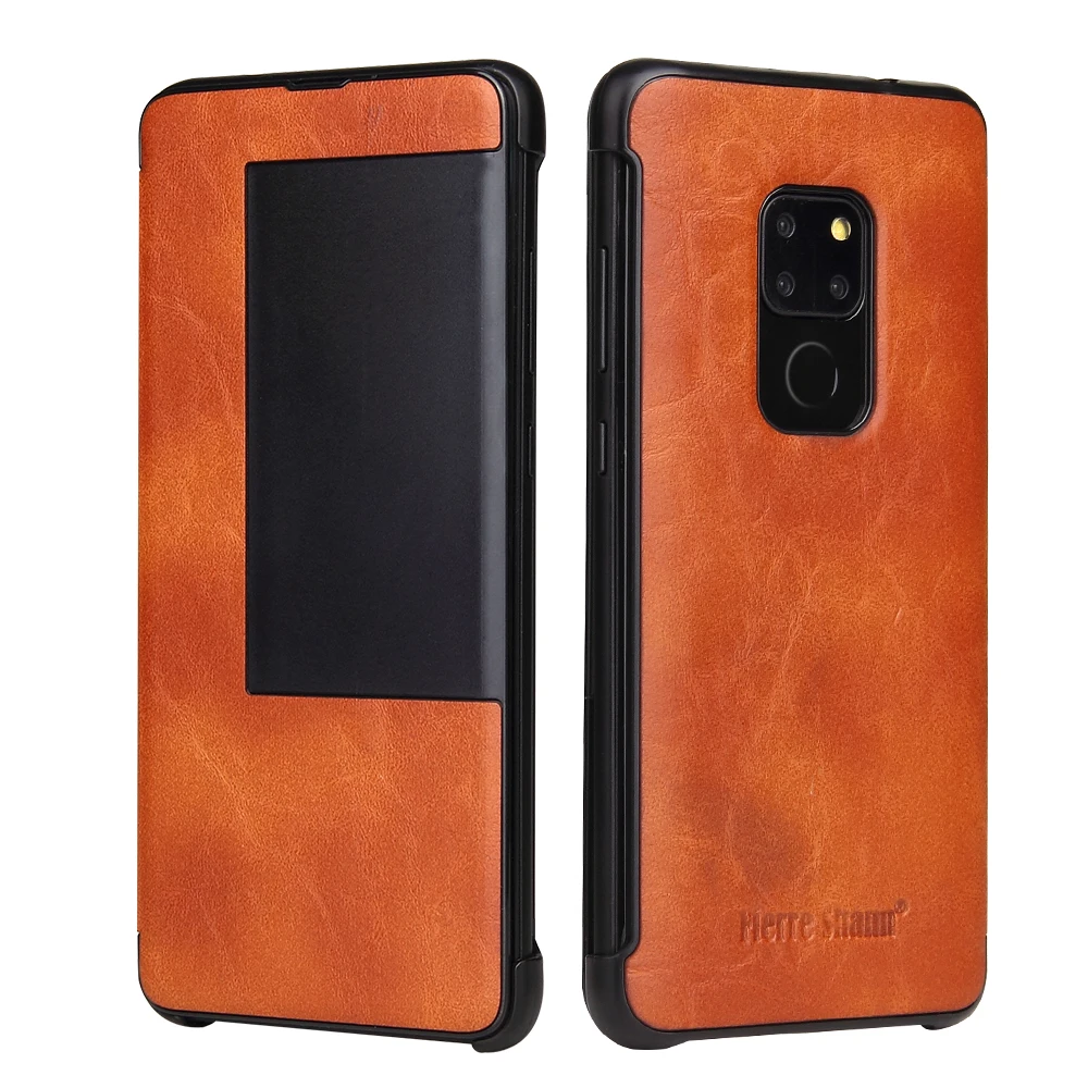 Чехол из искусственной кожи с боковым окошком для Huawei Mate 20 Pro 20|Бамперы| |
