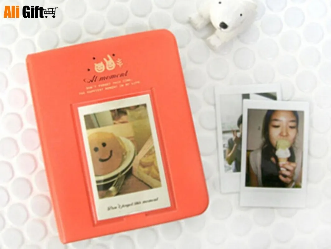 Фотоальбом Fujifilm Instax Mini 8 (64 слота) монопод многоцветный 3 дюйма мини винтажный