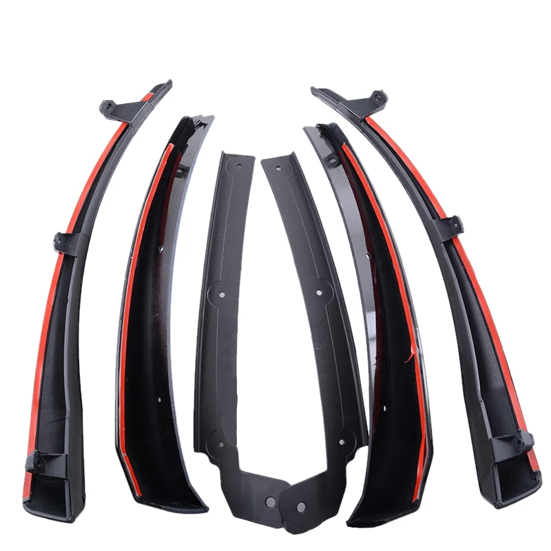 

6Pcs Black Mud Flaps Fender Splash Guards for Chevrolet Camaro 2016-2020