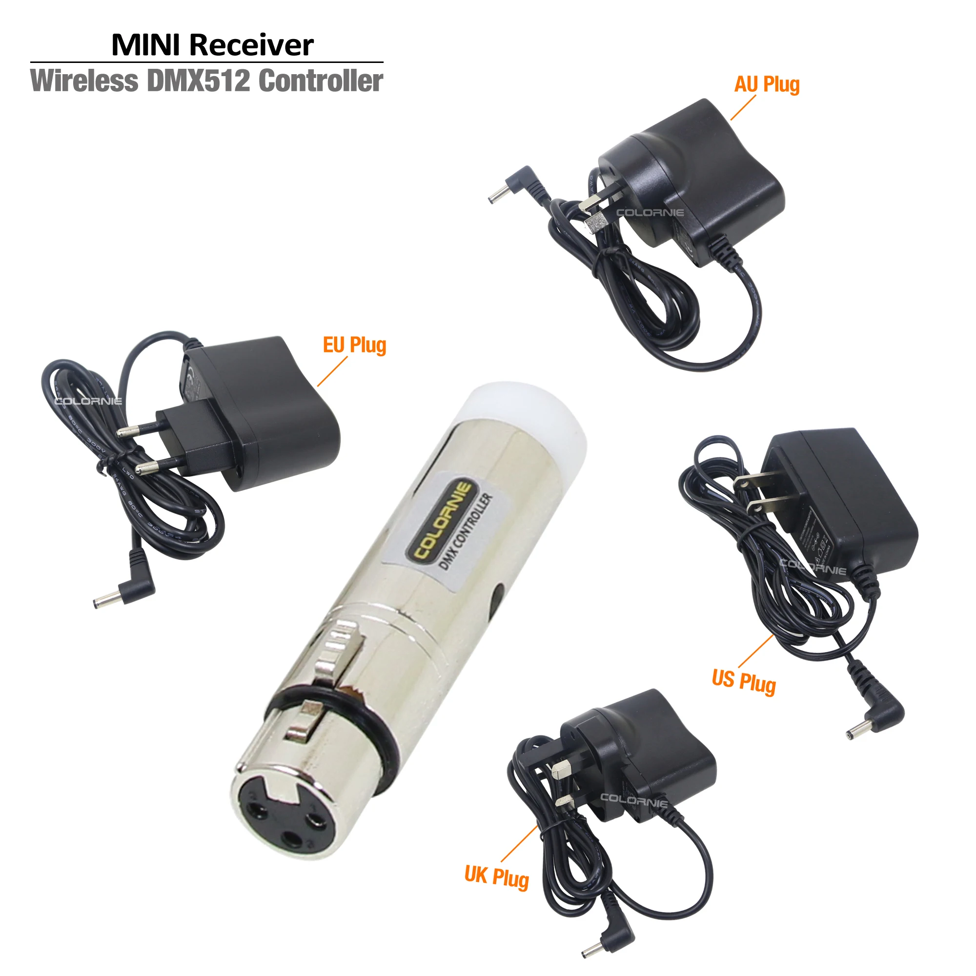 2,4G ISM Dmx контроллер беспроводной Dmx приемник передатчик DMX512 сигнал для DJ Luces диско светильник движущаяся головка