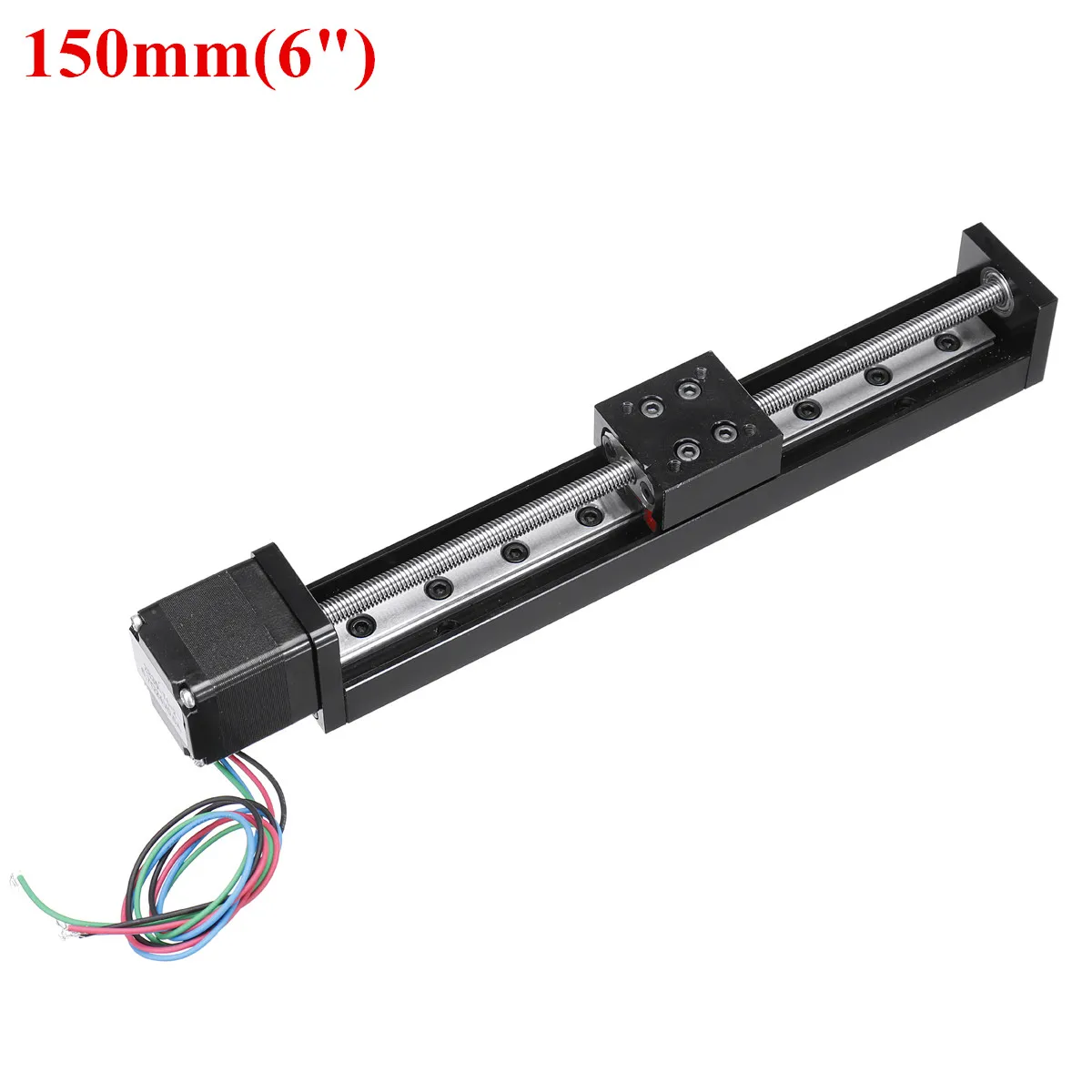 

For 3D Printer XYZ CNC Linear Guide Stage Rail Motion Slide Stage Actuator 50/100/150/200mm T6*2 Motor Stepper Stroke Actuator