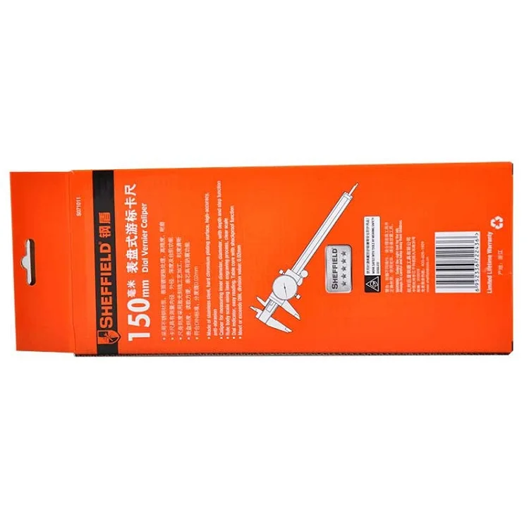 

Through Slot Vernier Dial Caliper 0-150mm Best Mechanical Measuring Tools