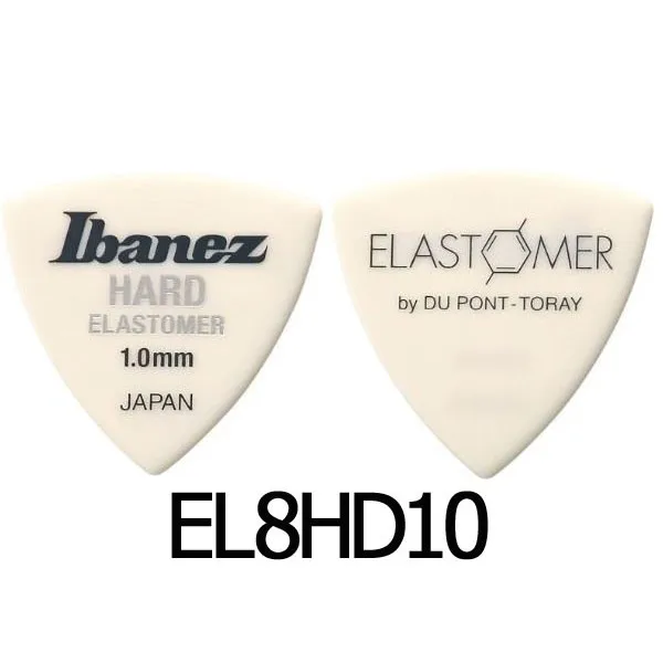 EL8HD10 hard 1.0mm Ibanez эластомер медиатор для гитары, по 1 штуке - Цвет: EL8HD10 hard 1.0mm