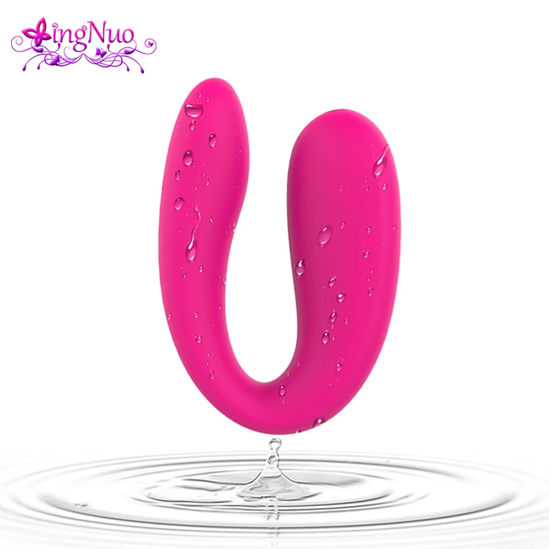 Беспроводной U образный силиконовый вибратор взрослые игрушки для пар
