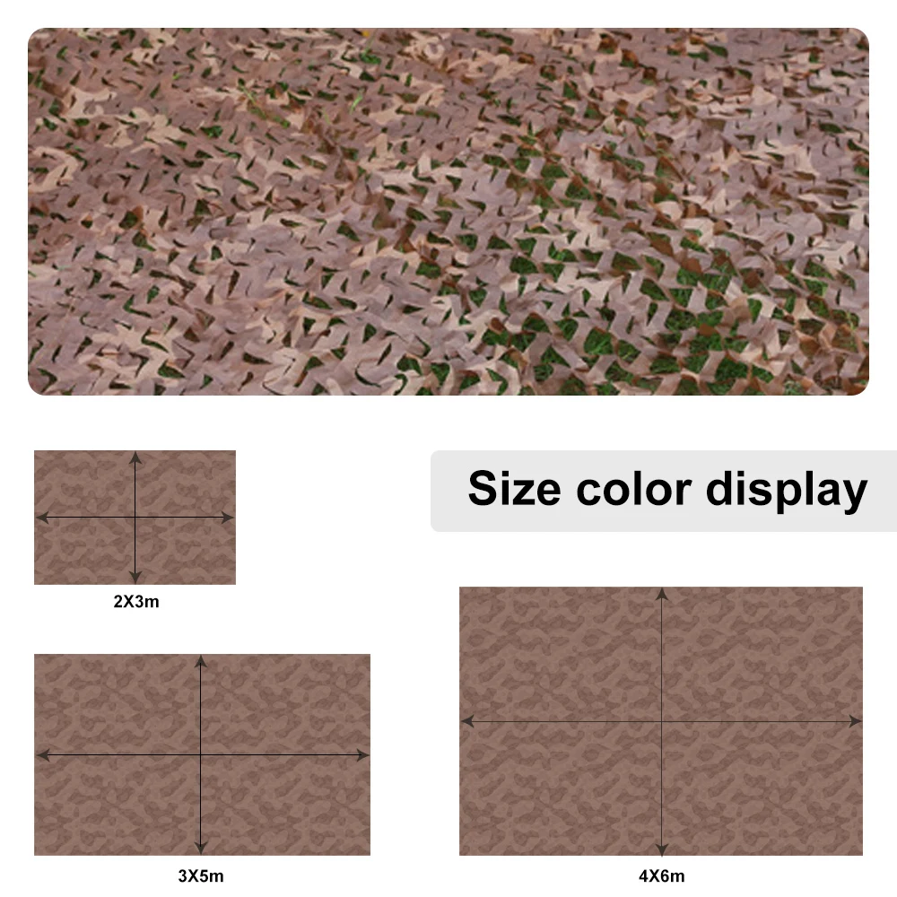 Камуфляжная сетка камуфляжная пустыня цифровая для охоты на открытом воздухе