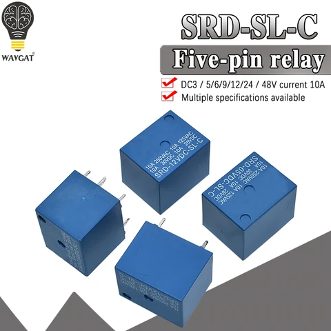 WAVGAT Power Relay SRD-12VDC-SL-C