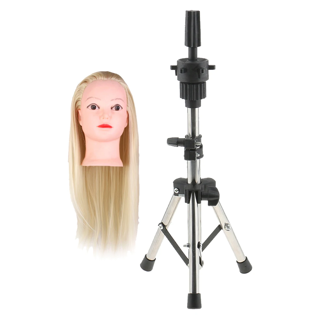 Парикмахерская для укладки волос Учебные головы манекены манекен W/регулируемый