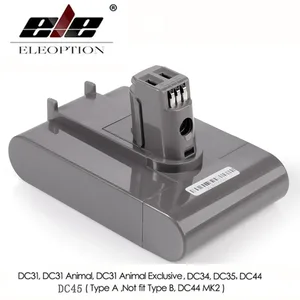 (Тип A) литий-ионный аккумулятор 22,2 в 3000 мАч для Dyson DC35, DC45 DC31, DC34, DC44, DC31 Animal, DC35 Animal,917083-01