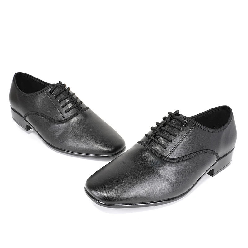 Кроссовки мужские из натуральной кожи для латиноамериканских танцев Бальные