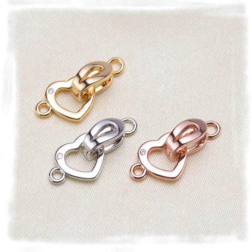 Новая жемчужная застежка для ожерелья или браслета коннектор с покрытием из