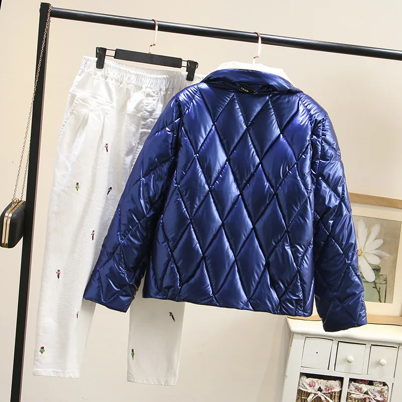 Зимние Повседневные короткие парки 2019 размера плюс одежда модные свободные