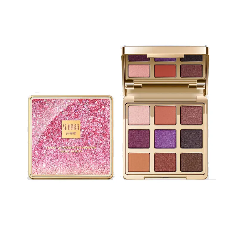 

Shimmer eye shadow eye makeup eye shadow palette Long-lasting make up palette korean pallet beauty