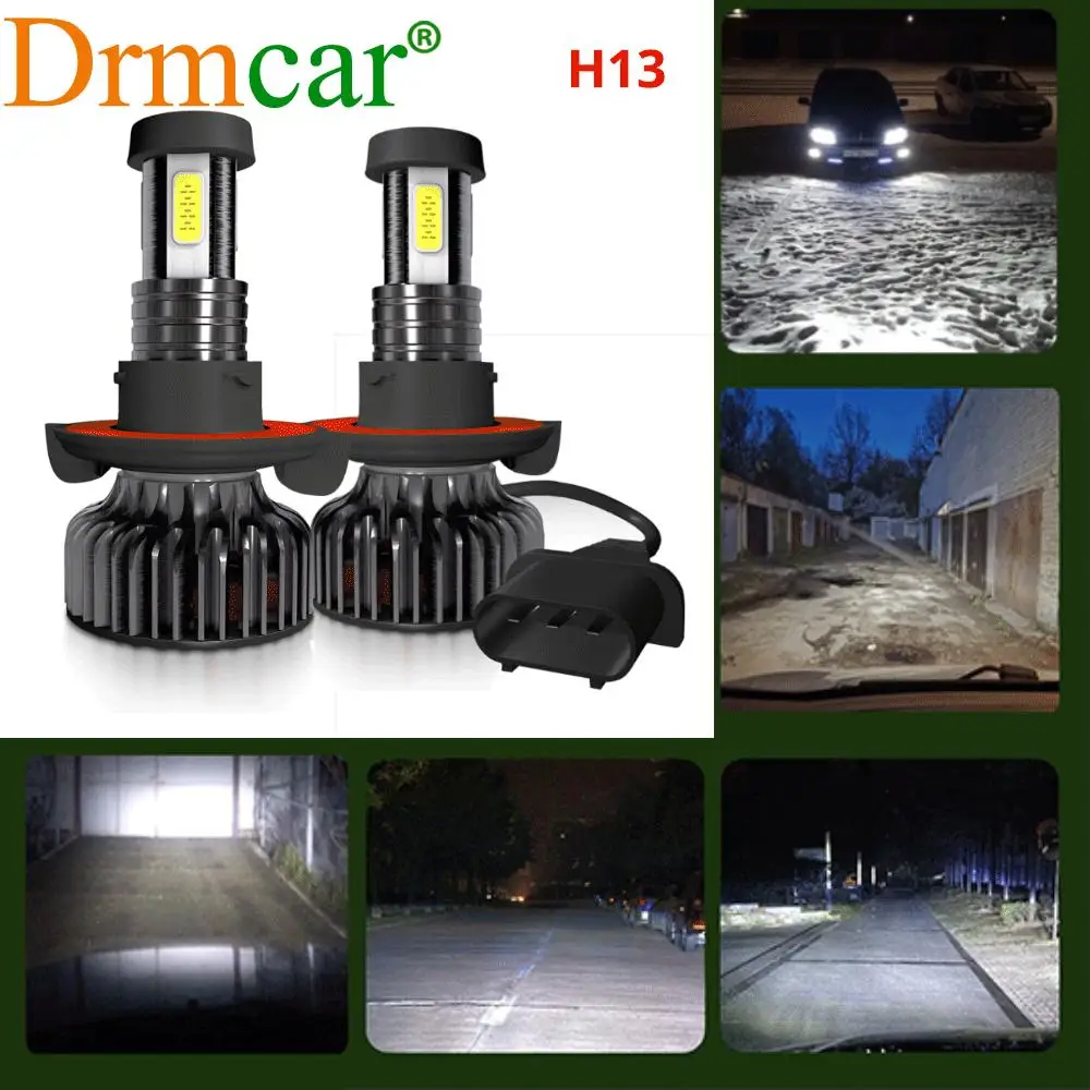 2020 X4 120W 30000LM светодиодный головной светильник комплект H7 H11 9005 9006 9012 Plug & Play 360