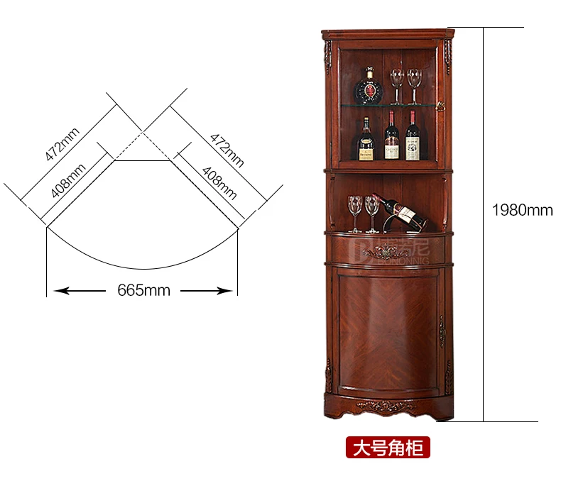 Shabby chic гостиная meuble дальномер дисплей шкаф Органайзер armario книжная полка estanteria
