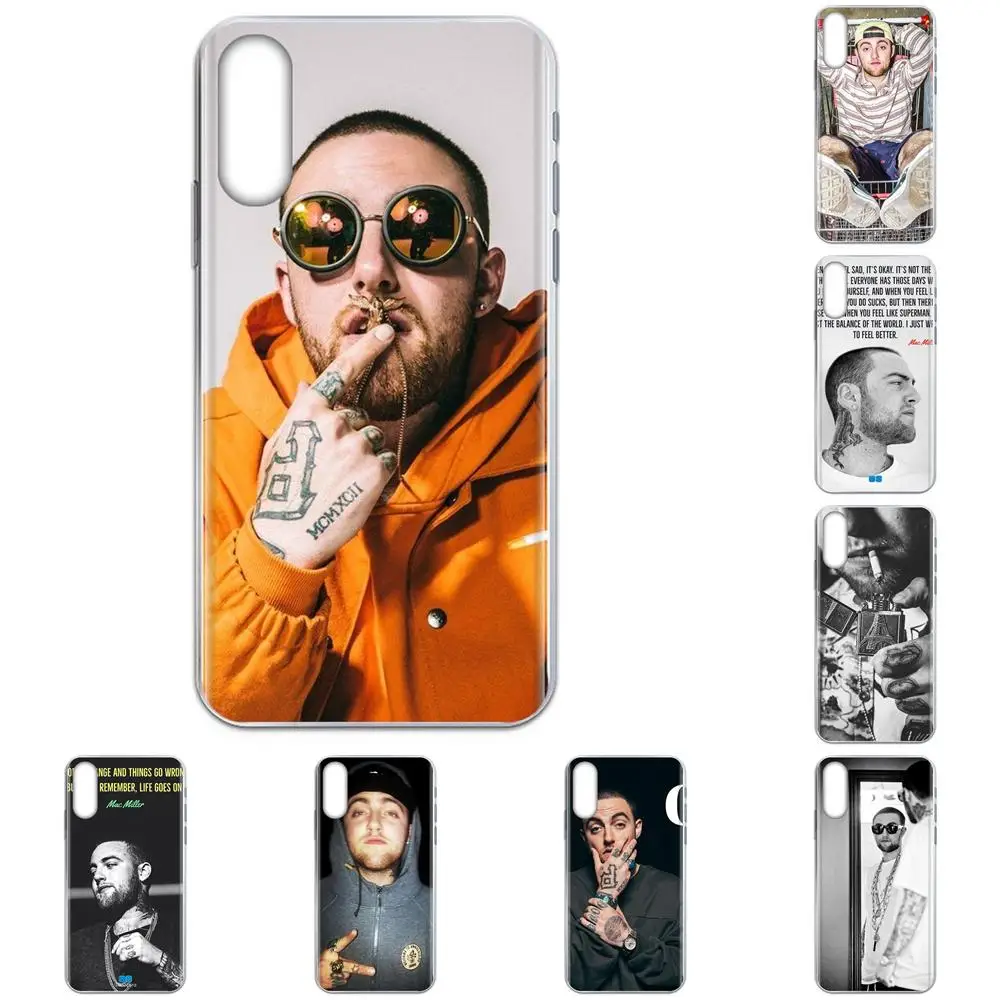 Рэпер Mac Miller для LG G2 G3 G4 G5 G6 G7 K4 K7 K8 K10 K12 K40 мини стилус ThinQ 2016 2017 2018 Мягкий защитный