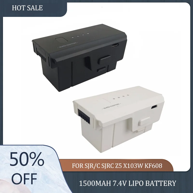 Аккумулятор Lipo 1500 мАч 7 4 В для квадрокоптера SJR/C SJRC Z5 X103W KF608 | Электроника