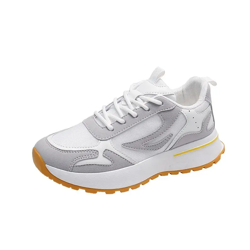 

New Designer Sneakers Women Platform Casual Shoes Fashion Sneakers Platform Basket Femme Lace-Up Casual Chunky Shoes