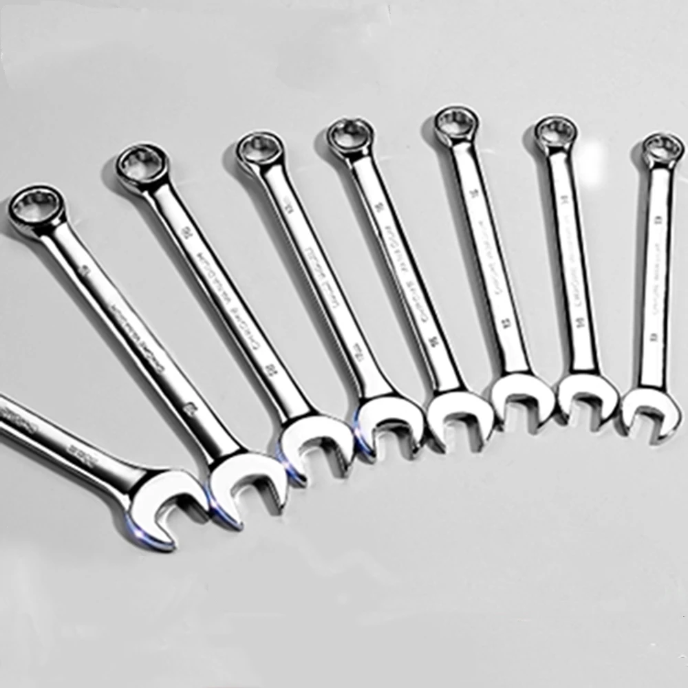 Набор гаечных ключей с храповым механизмом и фиксированной головкой 14 шт. |