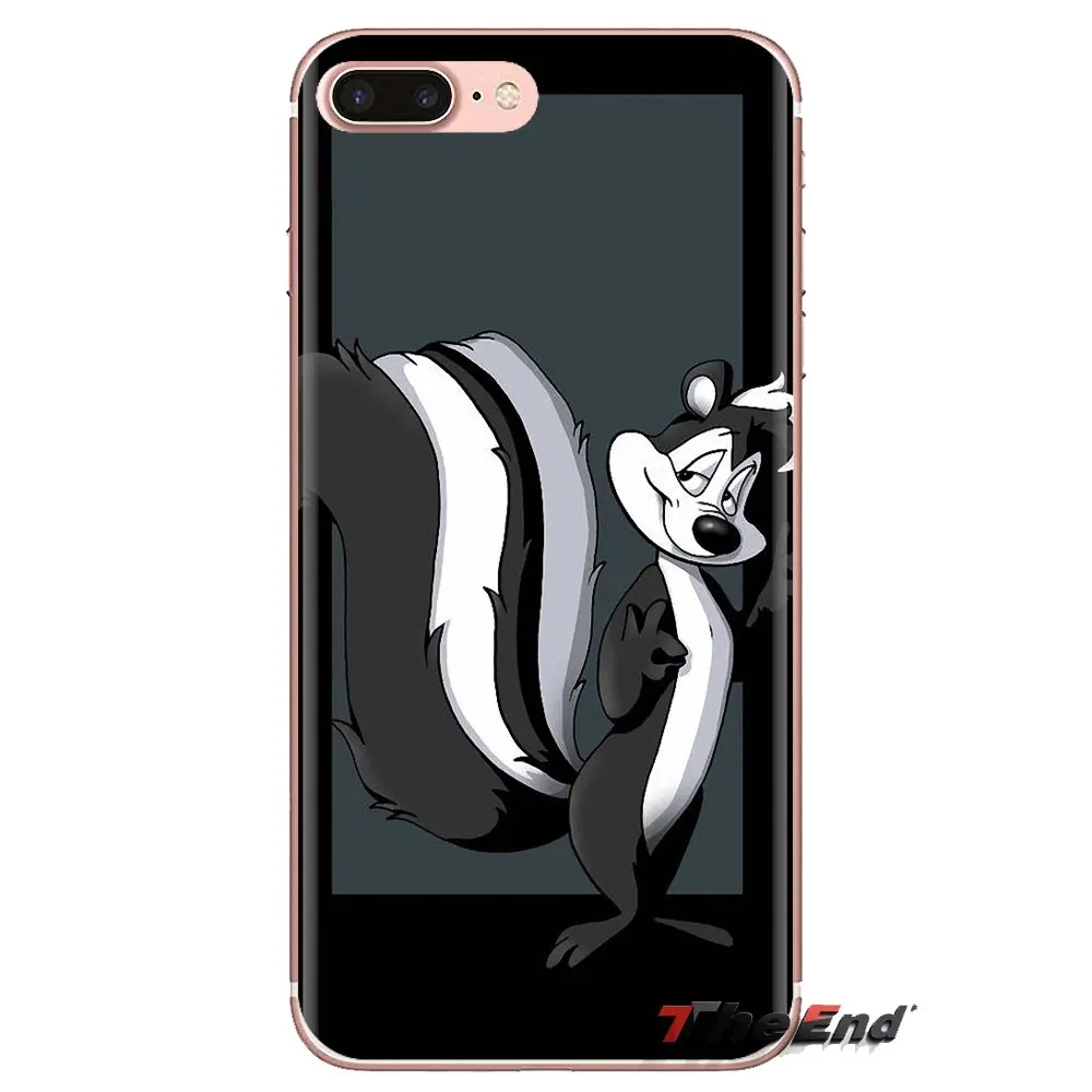 Для Xiaomi Redmi 4 3 3S Pro mi 4i 4C 5 5s Max Note 2 мягкие прозрачные чехлы pepe le pew |