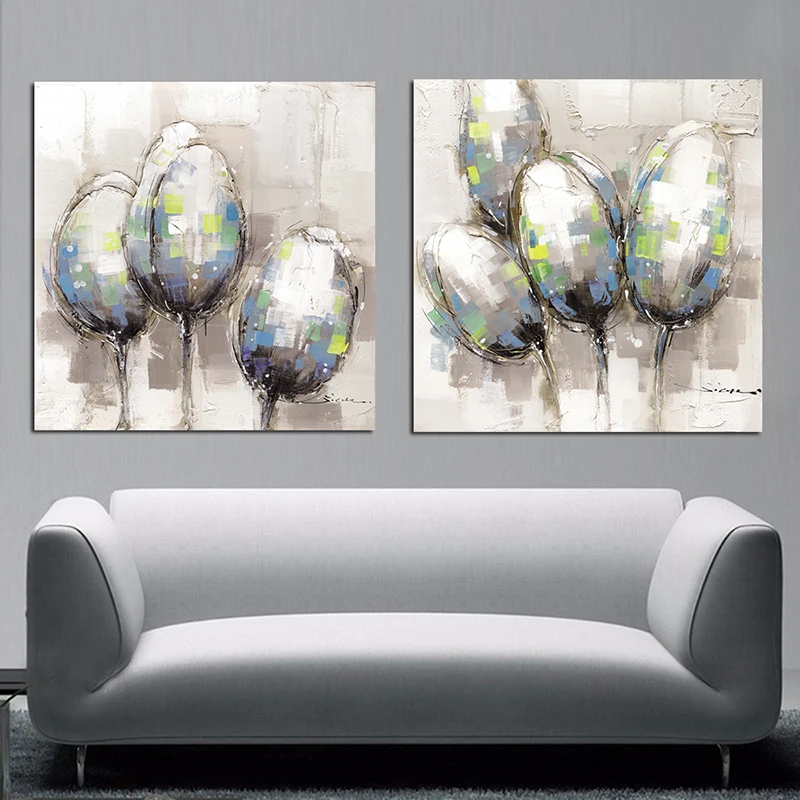 Abstract Visual Art Canvas Painting for Posters And Prints Pictures Artwork Wall Decoration Cuadros For Living Room Sofa | Дом и сад