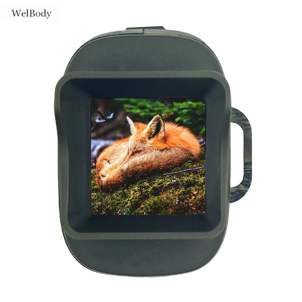 5X HD Infrared Night Vision Monocular IR Scope 1.5&quot LCD Zoom Video Photo DVR Recorder for Outdoor Hunting/Observing Animals |