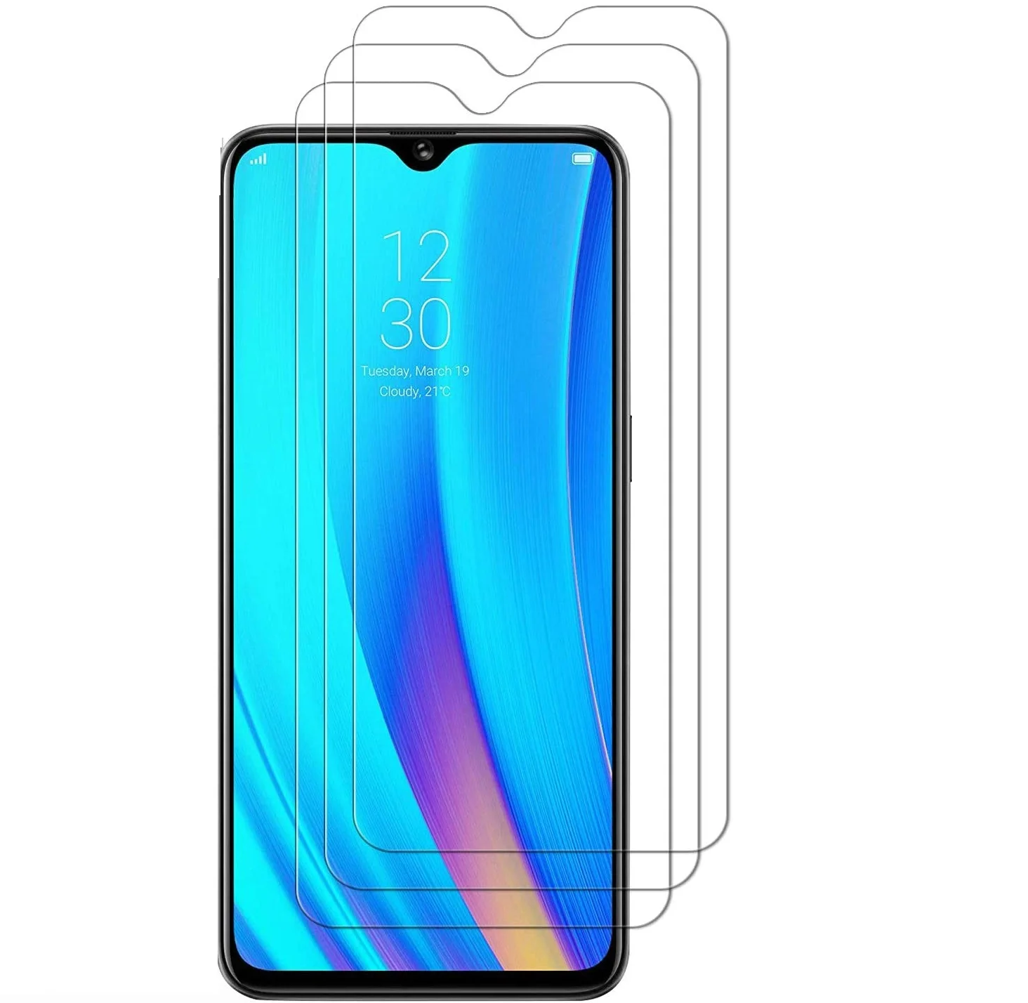 

Стекло для OPPO A1k A5s A7n A9x AX5s F11 Pro K3 Realme 3 Pro C2, защита для экрана, закаленное стекло, защита 9H 2.5D