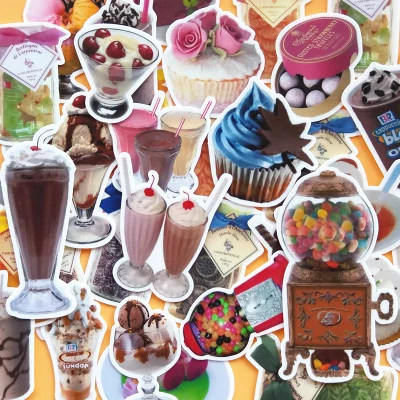 

Милые наклейки "напитки" ремесла и Скрапбукинг наклейки детские игрушки декоративная наклейка на книгу DIY канцелярские принадлежности