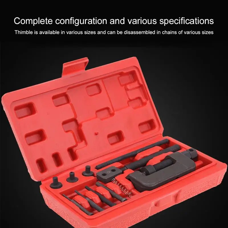 Разветвитель цепи мотоцикла и велосипеда набор инструментов для заклепки