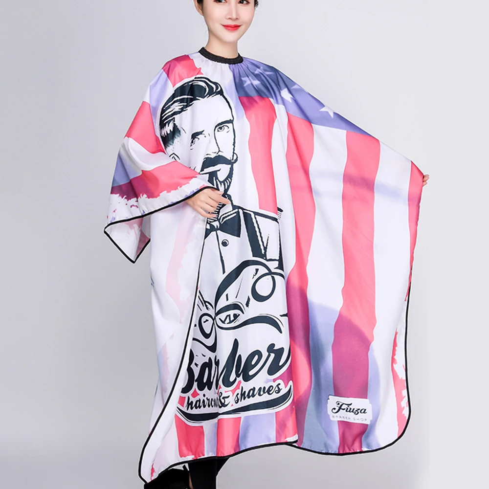 Новинка 2019 парикмахерский халат дышащая одежда для парикмахерской фартук из