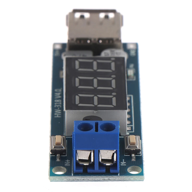 Цельнокроеное платье DC 6 40 5В 2A понижающий светодиодный вольтметр USB Напряжение