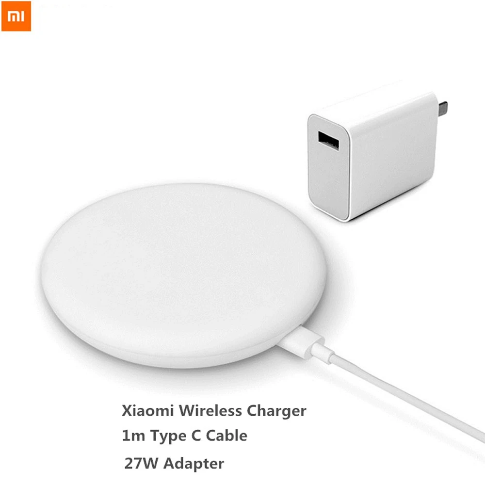 Беспроводное зарядное устройство Xiaomi 20 Вт быстрая Беспроводная зарядка вспышкой