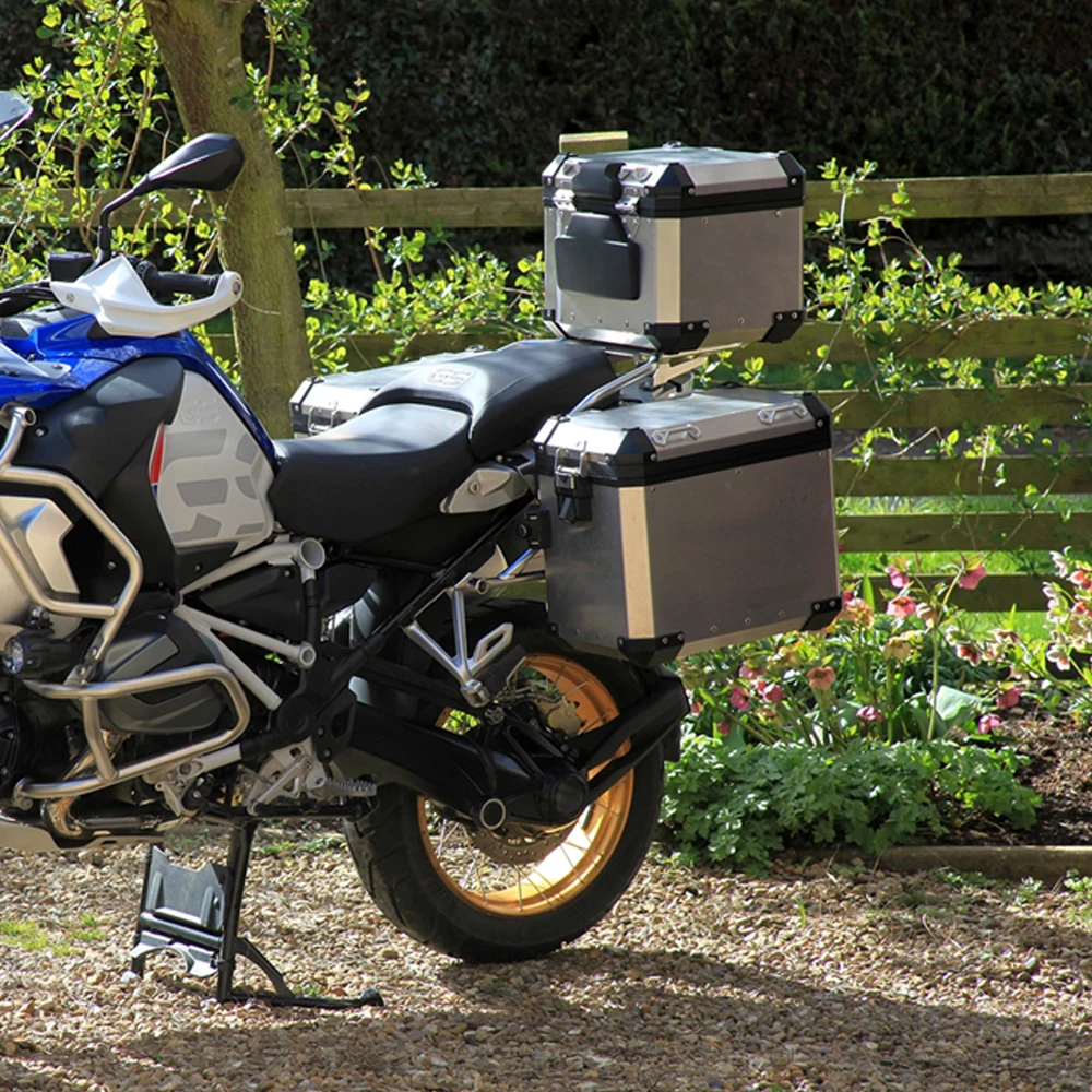 للبيع لسيارات BMW R1200GS R1250GS LC ADV R1250 GS Adventure R1200GSA 2013-2021 دراجة نارية حقيبة سفر ألومنيوم صندوق علوي حقيبة السرج